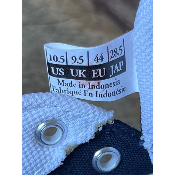 Polo Sport Casual Shoes Men’s Navy Blue US 10.5 Canvas Lace-Up Sneakers - Picture 5 of 5